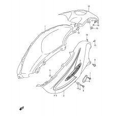 Fuel tank cover              

                  Model y