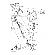 Rear master cylinder