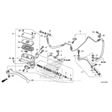 Главный цилиндр сцепления