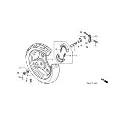 Rear wheel complete assy              

                  1