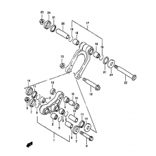 Rear cushion lever              

                  Model t/v