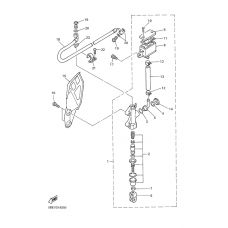 Rear master cylinder