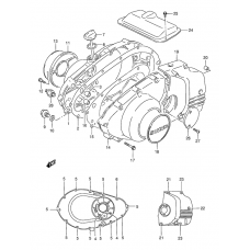 Crankcase cover ass`y (v