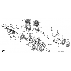 Crankshaft/piston