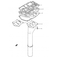 Exhaust tube