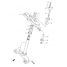 Steering stem              

                  Gsf1200st/sv/sw/sx/sy