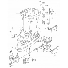 Drive shaft housing