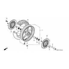 Transom + tube              

                  CBR600FS/3S/T/3T/SET
