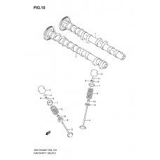 Camshaft - valve