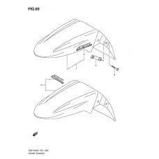 Front fender              

                  Gsf1250al1 e24