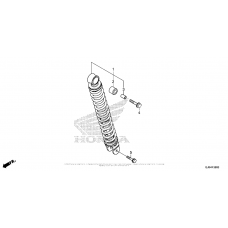 Задний амортизатор