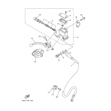 Front master cylinder