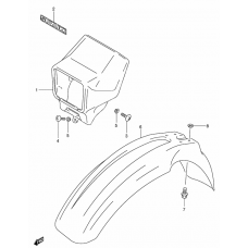 Front fender              

                  Model k1