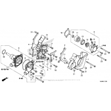 Water Pump + Clutch Slave Cylinder