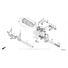 Копирный вал & Вилки & Вал переключения