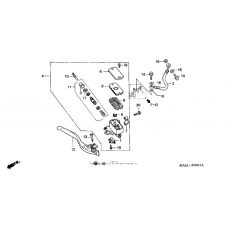 Front brake master cylinder (2)