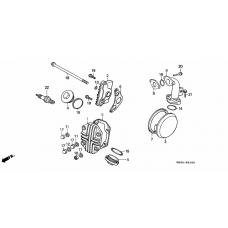 Cylinder head cover              

                  C50DF/G/DG/SN