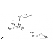 Brake pedal assy