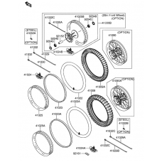 Rear tire x