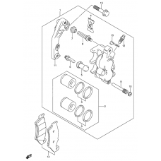 Front caliper              

                  Model k5/k6