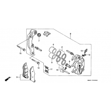 Front brake caliper