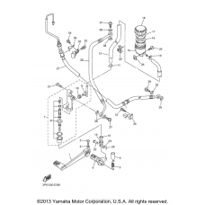 Rear master cylinder