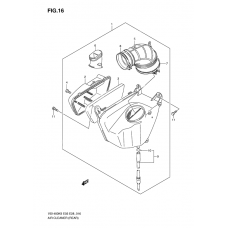 Air cleaner              

                  Rear