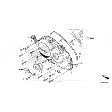 Правая крышка картера