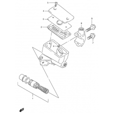 Front master cylinder              

                  Gsf1200sav/saw/sax/say