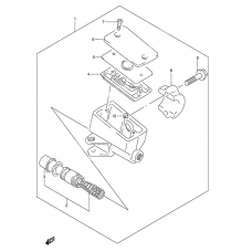 Front master cylinder