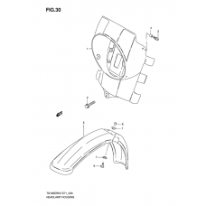 Headlamp housing