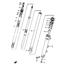 Front damper              

                  Gsf1200t/v/w/x/y/st/sv/sw/sx/sy