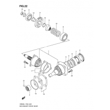 Secondary drive gear