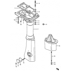 Drive shaft housing