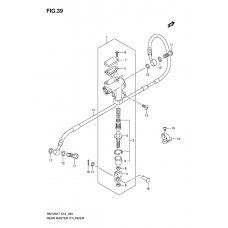 Rear master cylinder