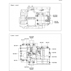 Crankcase bolt pattern