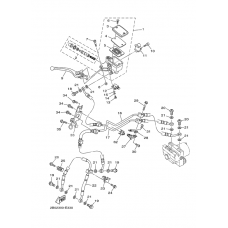 Front master cylinder