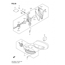 Turnsignal front & rear lamp