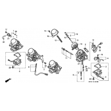 Carburetor assy              

                  COMPONENT PARTS