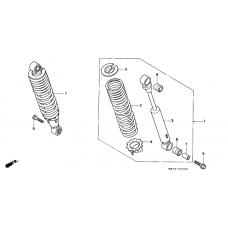 Rear cushion              

                  CB750