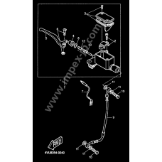 Front master cylinder