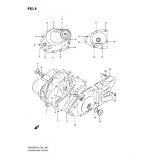 Crankcase cover ass`y (v