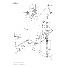 Rear master cylinder