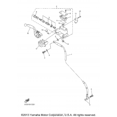 Front master cylinder