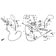 Handle lever/switch/cable              

                  SH125D9/150D9