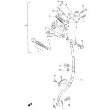 Front master cylinder