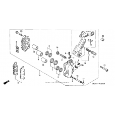 Left front brake caliper