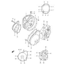 Crankcase cover ass`y (v