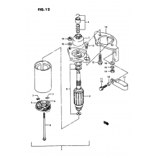 Starting motor