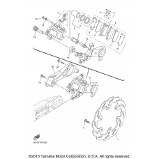 Задний тормозной суппорт